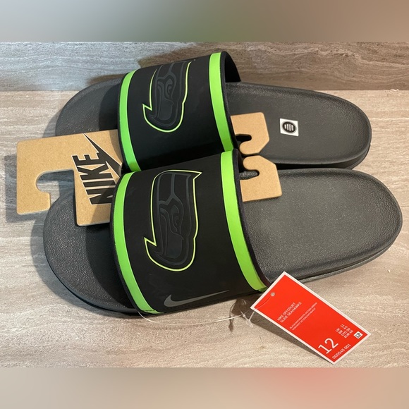 New Seattle Seahawks Nike Slides Men’s Seahawks Jersey Darnold / Smith-Njigba - Picture 4 of 5